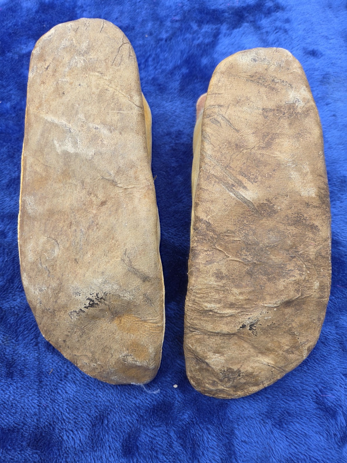 1880 KIOWA APACHE MOCCASINS