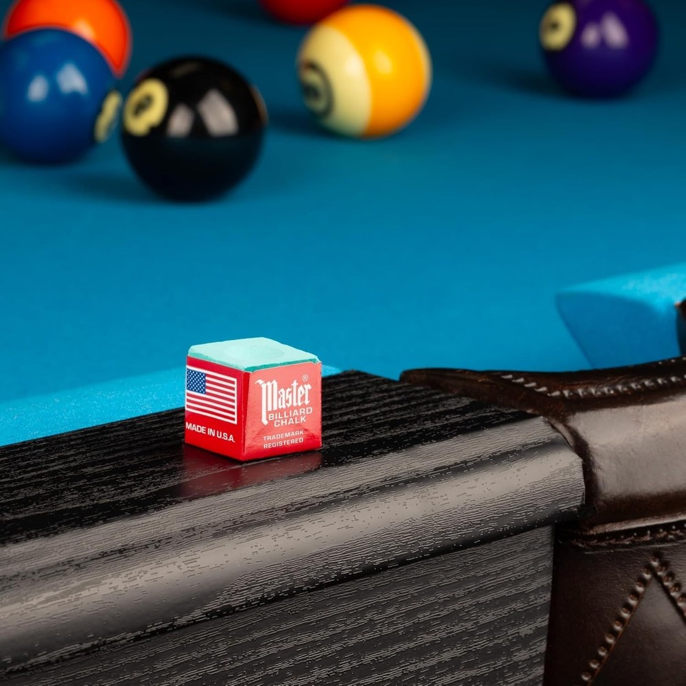 Professional Master Billiard Chalk – 12 Cubes for Optimal Cue Performance