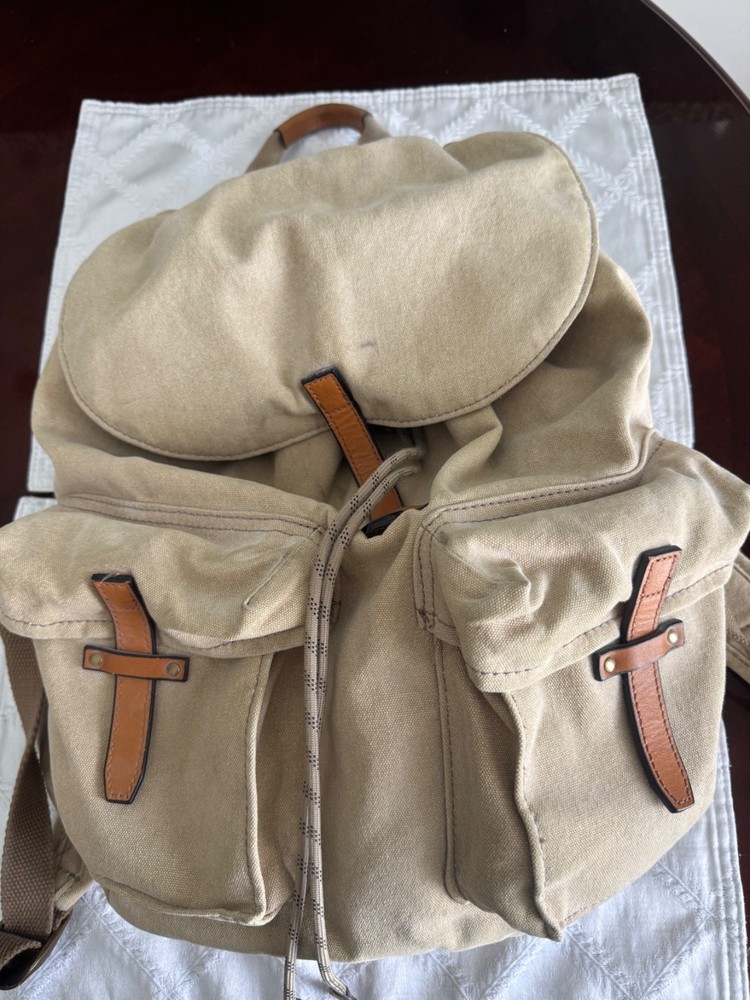 New Meadows Canvas Rucksack