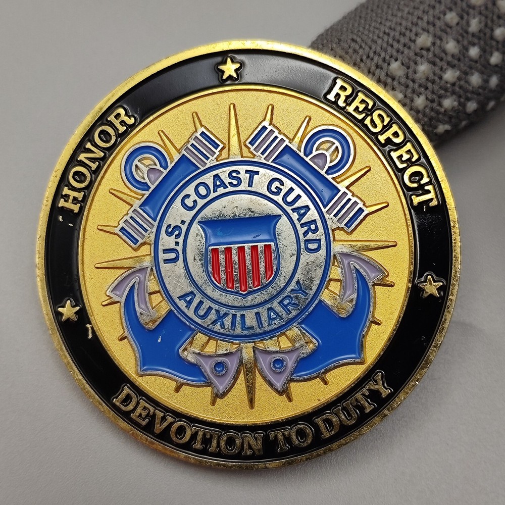 US Coast Guard Auxiliary Challenge Coin