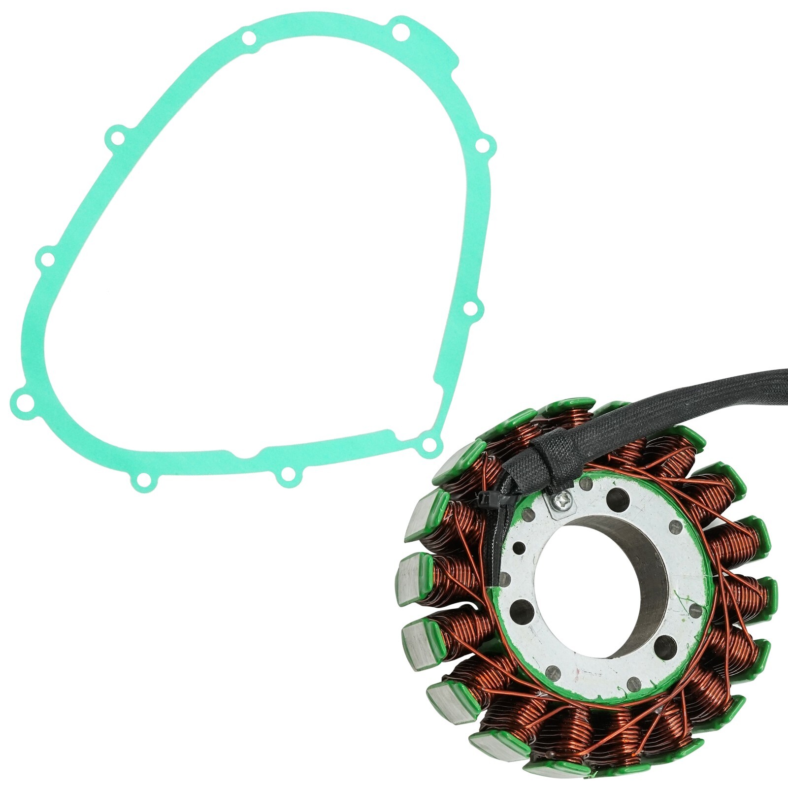Stator & Gasket for Kawasaki VN750 Vulcan 750 1990 1991 1992 1993-2006 Magneto