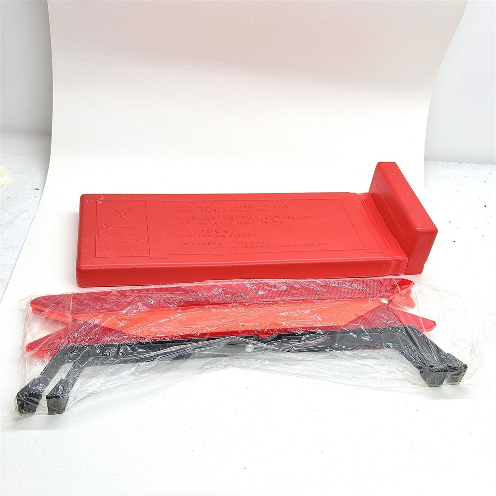 Emergency Warning Triangle Reflector Folding Car Breakdown Sign