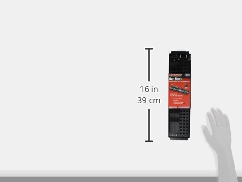 Ernst 5710 90 Tool Bit Boss - Bit Organizer, Black