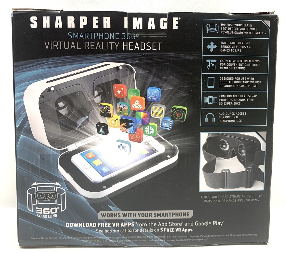 Sharper Image Virtual Reality Headset