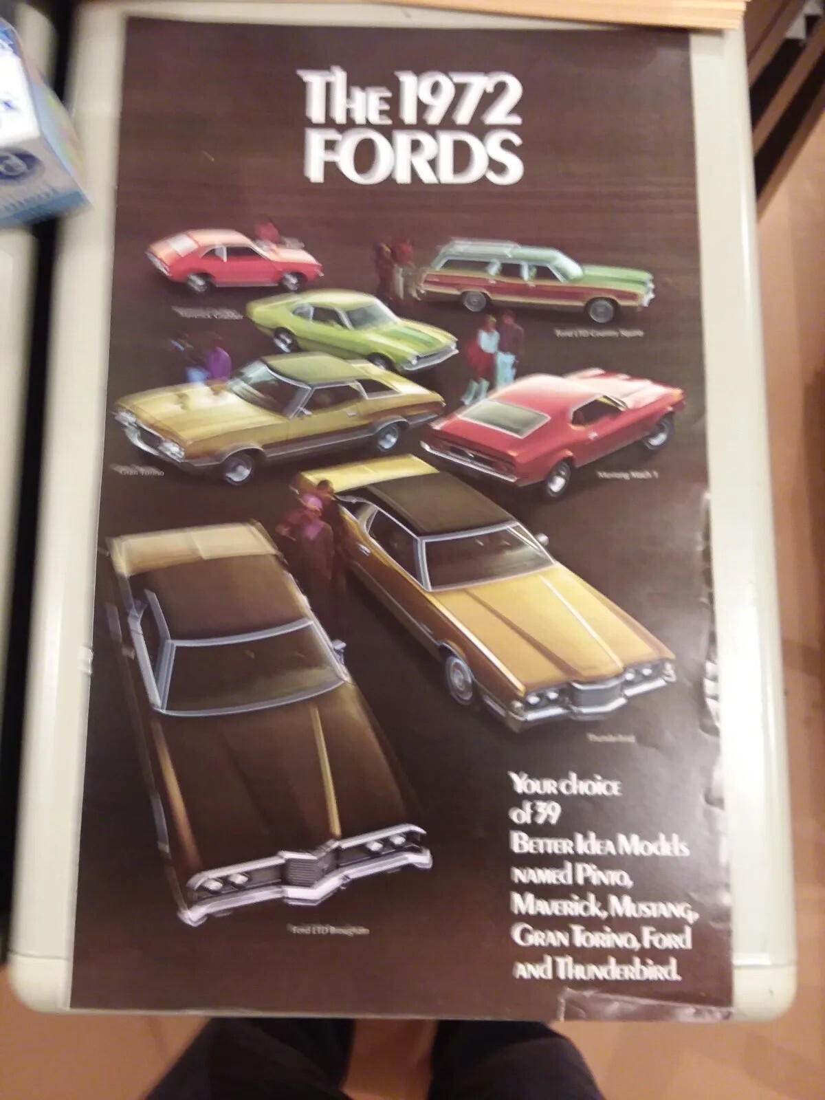 1972 Ford BROCHURE MAVERICK pinto Ltd Torino Free Shipping