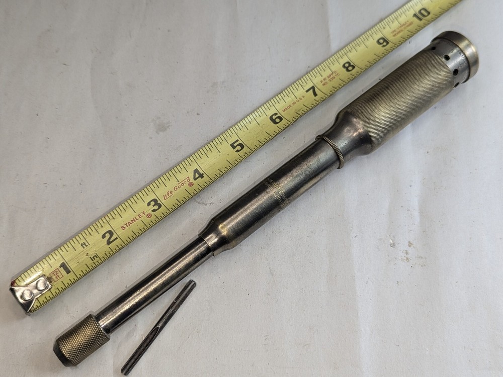 Vintage GOODELL PRATT CO. push drill Made In USA
