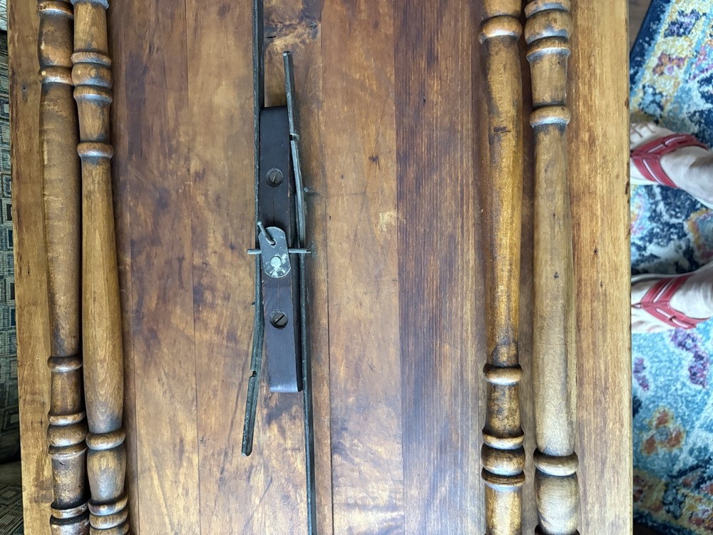 Antique Child’s Fold Up Sewing Table