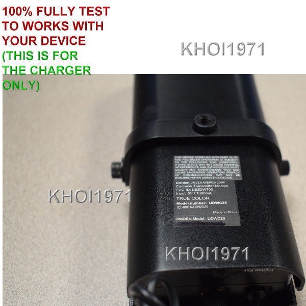 4FT WALL AC power adapter for Uniden UWDC25 wireless security CAMERA