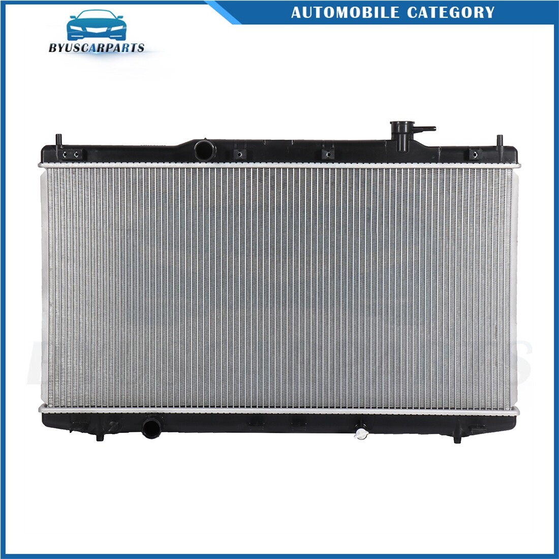 For 2013-2017 Honda Accord 2.4L Aluminum Radiator & AC Condenser Cooling Kit