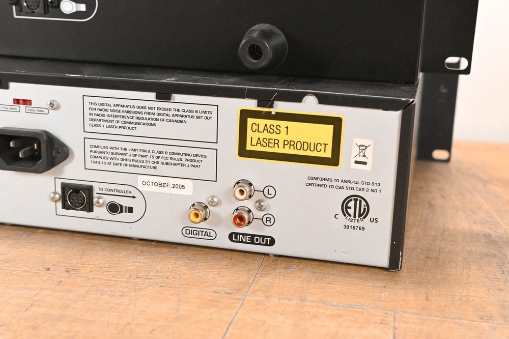 Numark CDN25 Professional Dual CD Player with Controller CG01UAC