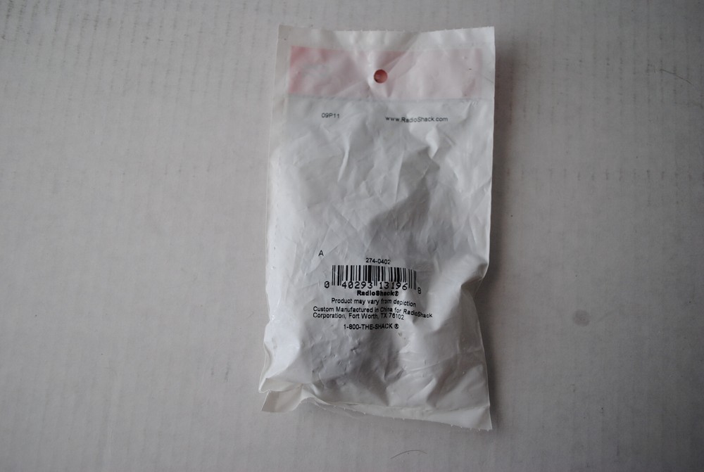 RadioShack 1 1/2" Communications-Type Control Knobs 2pack NEW 274-0402