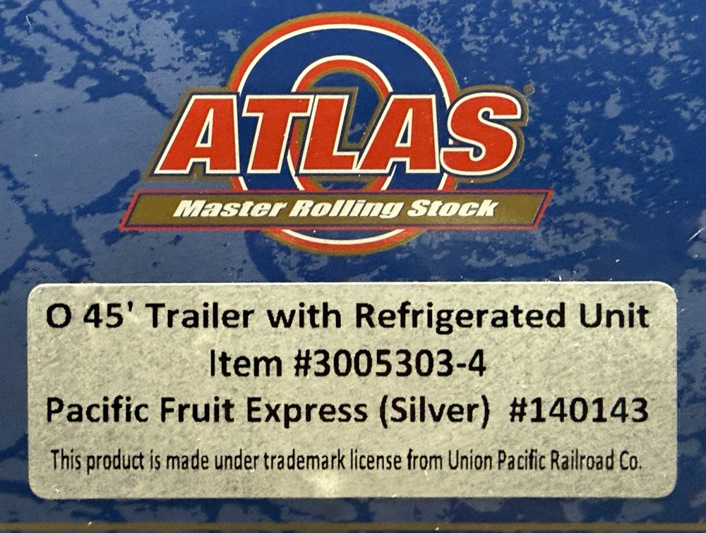 Atlas O Scale 45' Pines Trailers Model Railroad Accessory