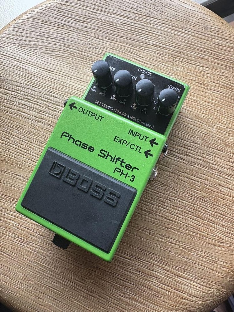 Boss PH-3 Phase Shifter Phaser Effector Console 9V 4/8/10/12-stage 4 phase modes