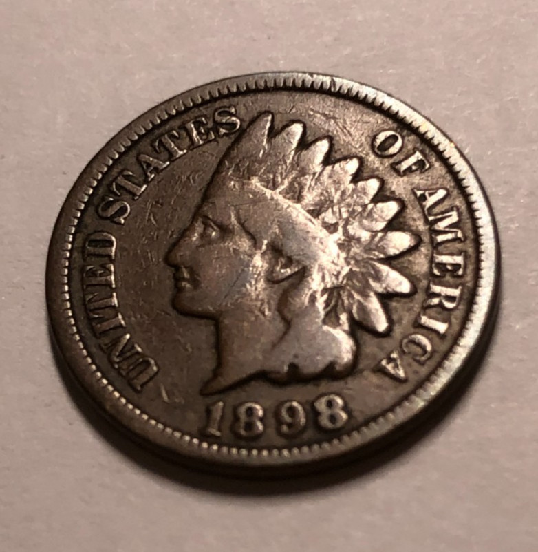 1898 Indian Head Cent