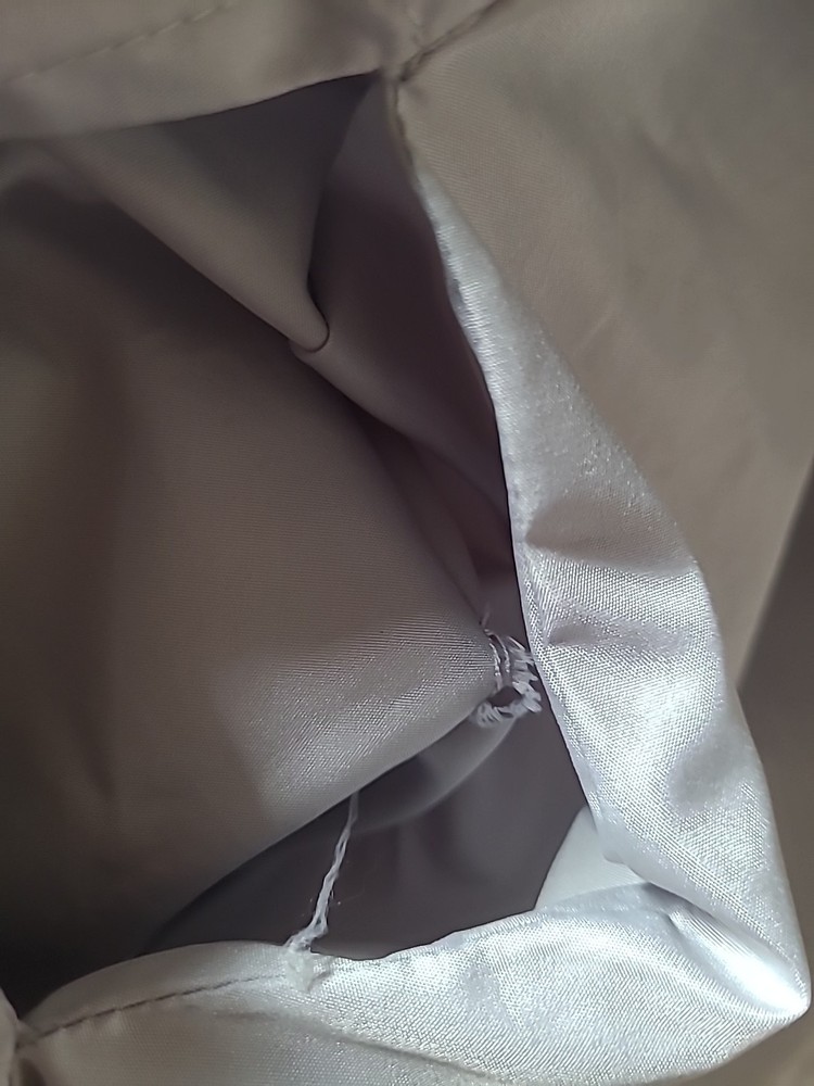 Harry Potter Gray Pullover 1/4 Zip Windbreaker S Small Hogwarts Polyester