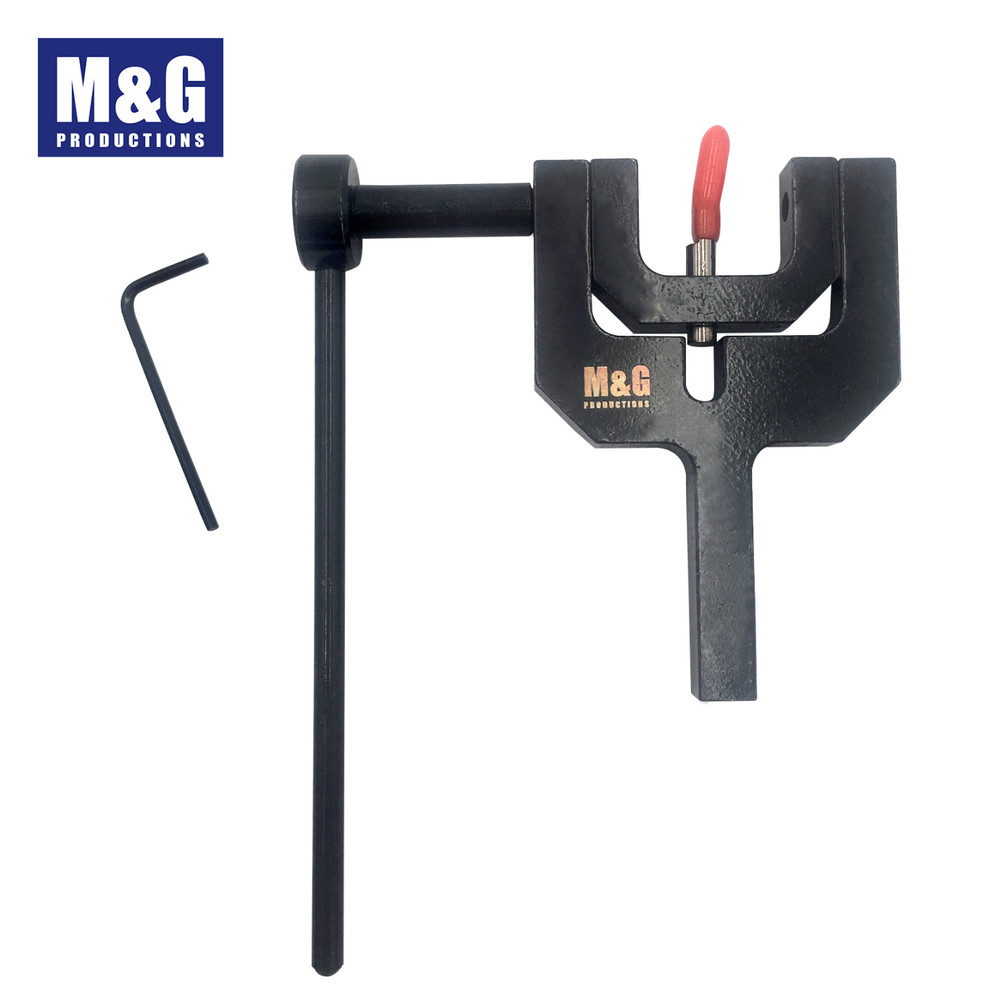 Universal Radius Turning Tool Attachment With 5 HSS Tool Bits