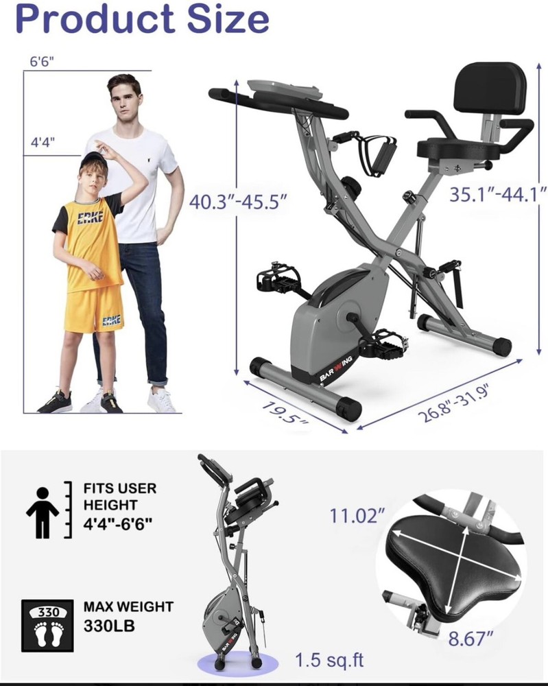 Foldable Exercise Bike