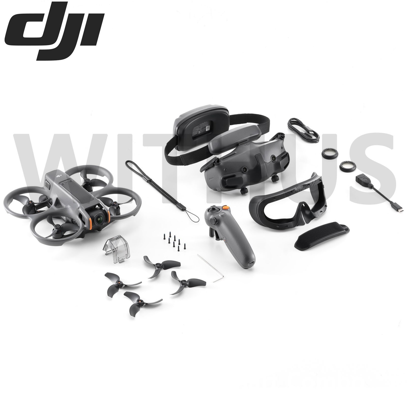 DJI Avata 2 Fly Smart Combo ( 3 Batteries + Goggles N3 ) Drone/ No Tariffs In US