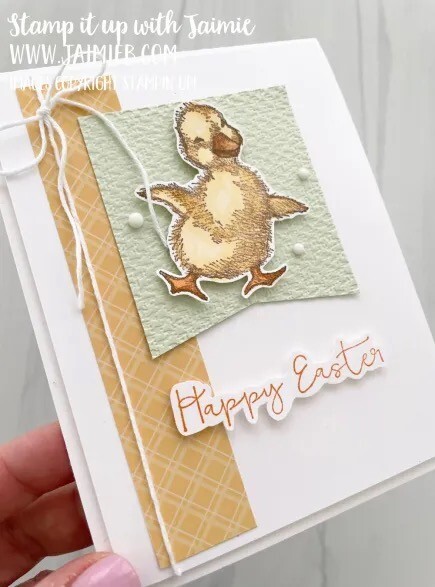 Stampin Up! EASTER FRIENDS Stamp Set & Pretty DSP. #346