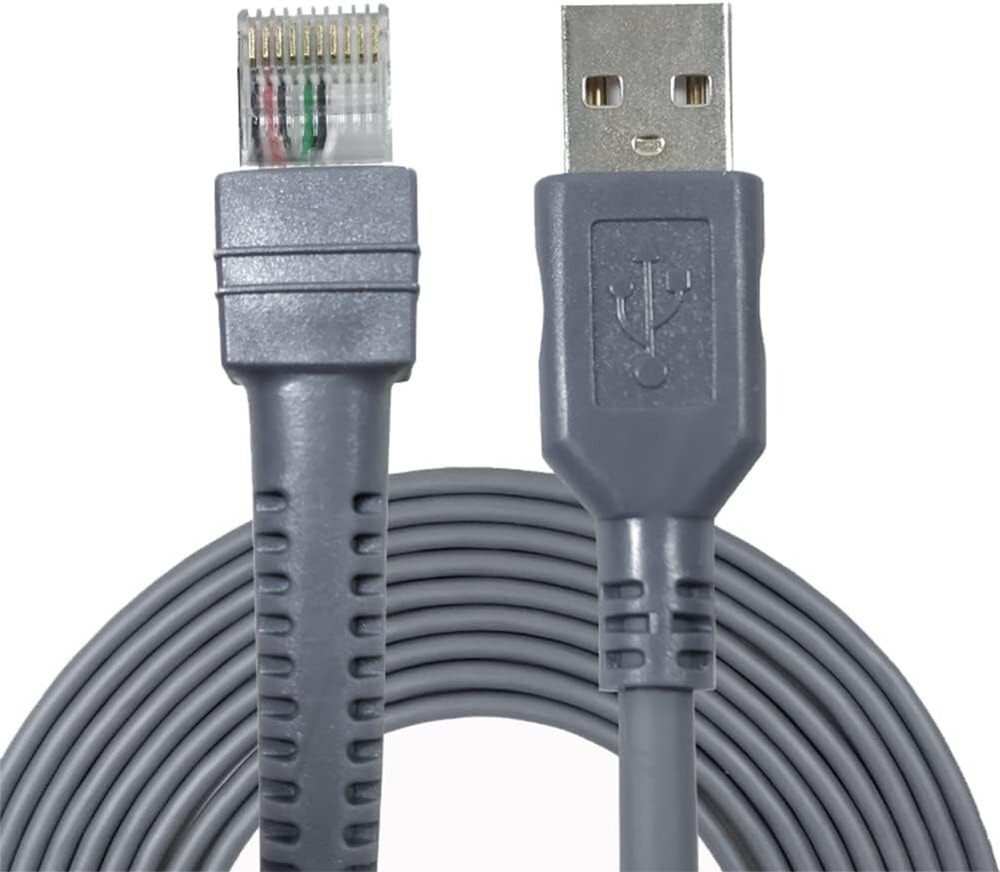 ✅ USB cable for Symbol Motorola Barcode Scanner 7FT 2M ✅ Fast Shipping