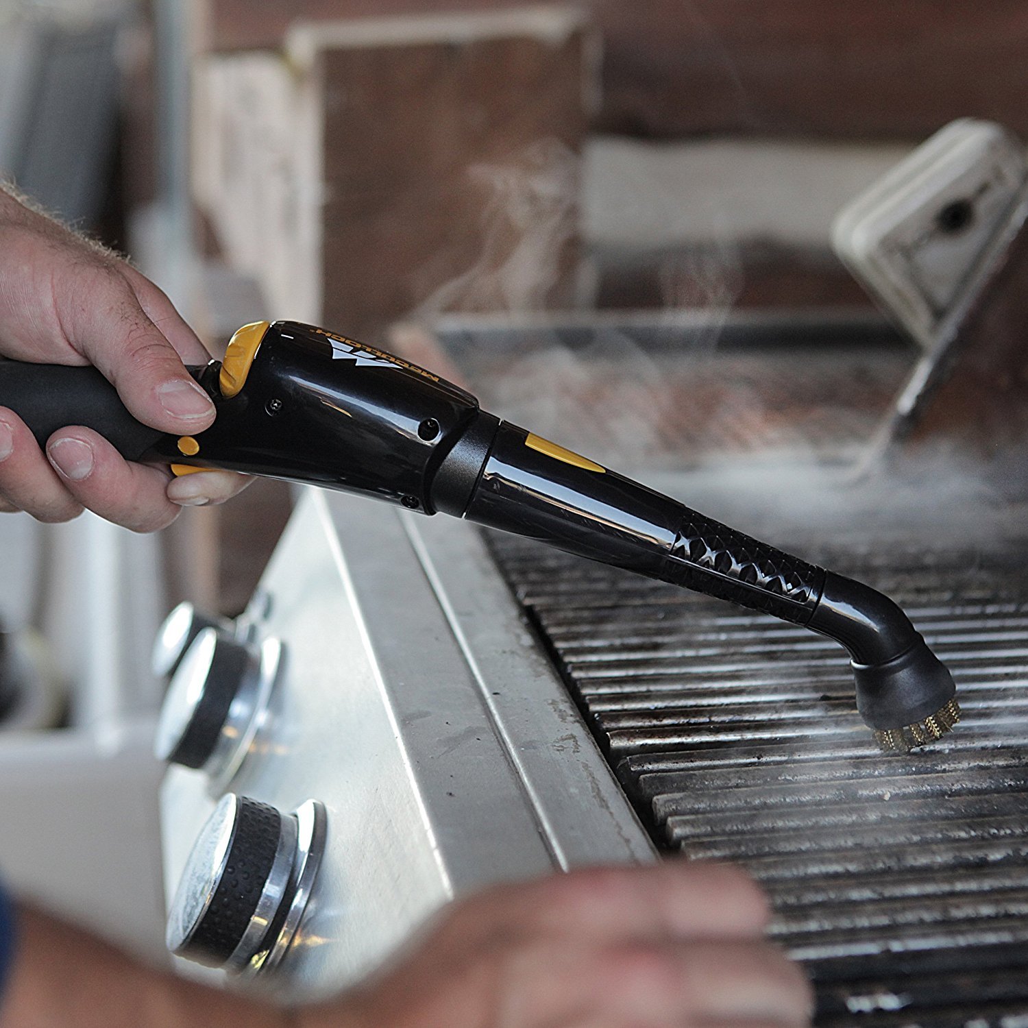 McCulloch 1500W Multipurpose Deluxe Canister Steam Cleaner w/ 23 Accessories