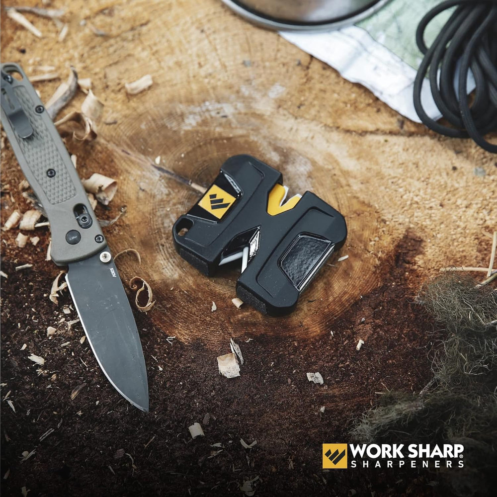 Portable Pivot Knife Sharpener, WSEDCPVT EDC Black