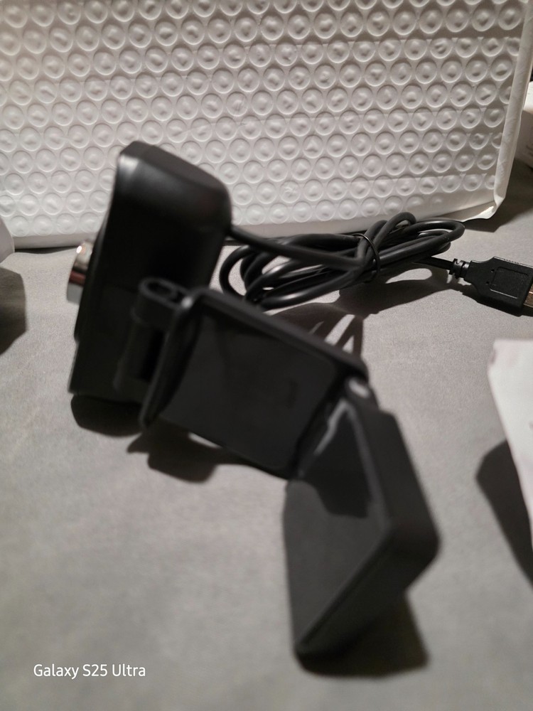 Full HD Webcam | USB Plug & Play | Built-in Mic | Open Box Unused | PC/Mac