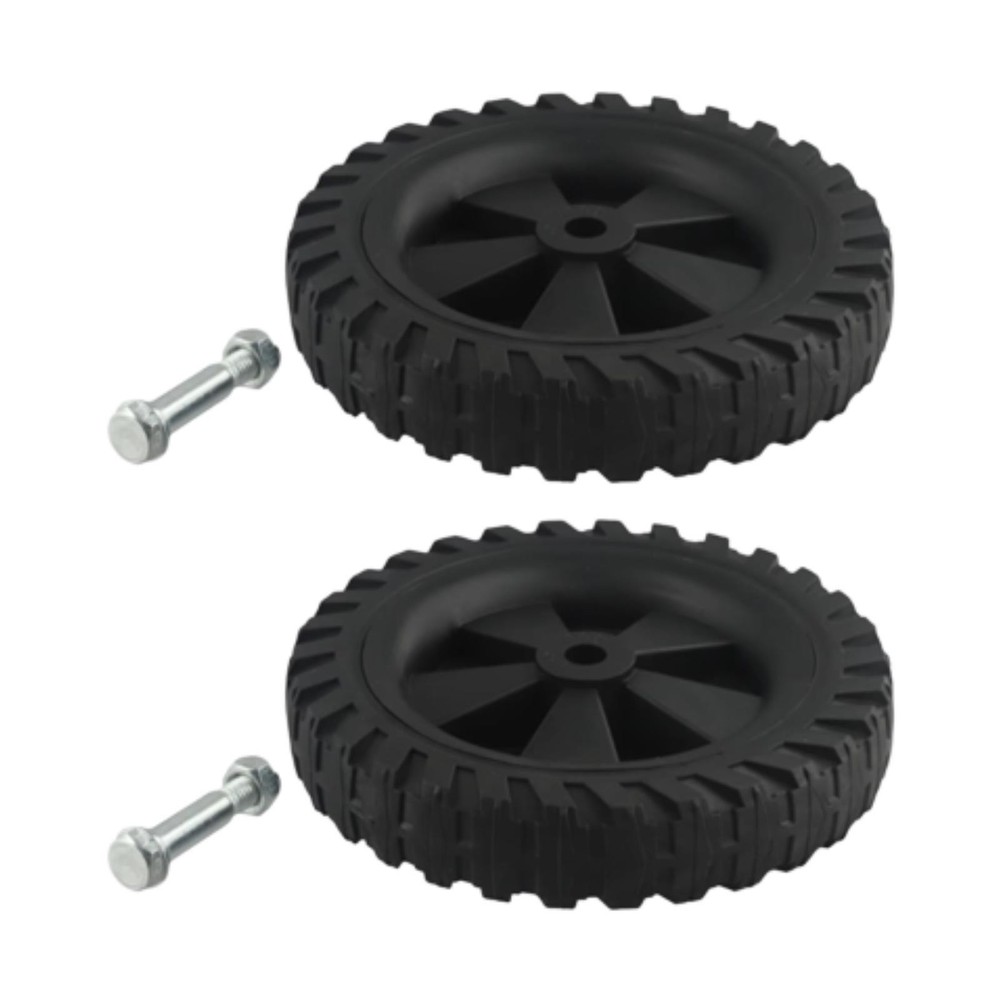 2x Air Compressor Wheels Easy Mobility Universal Mute Air Compressor Casters