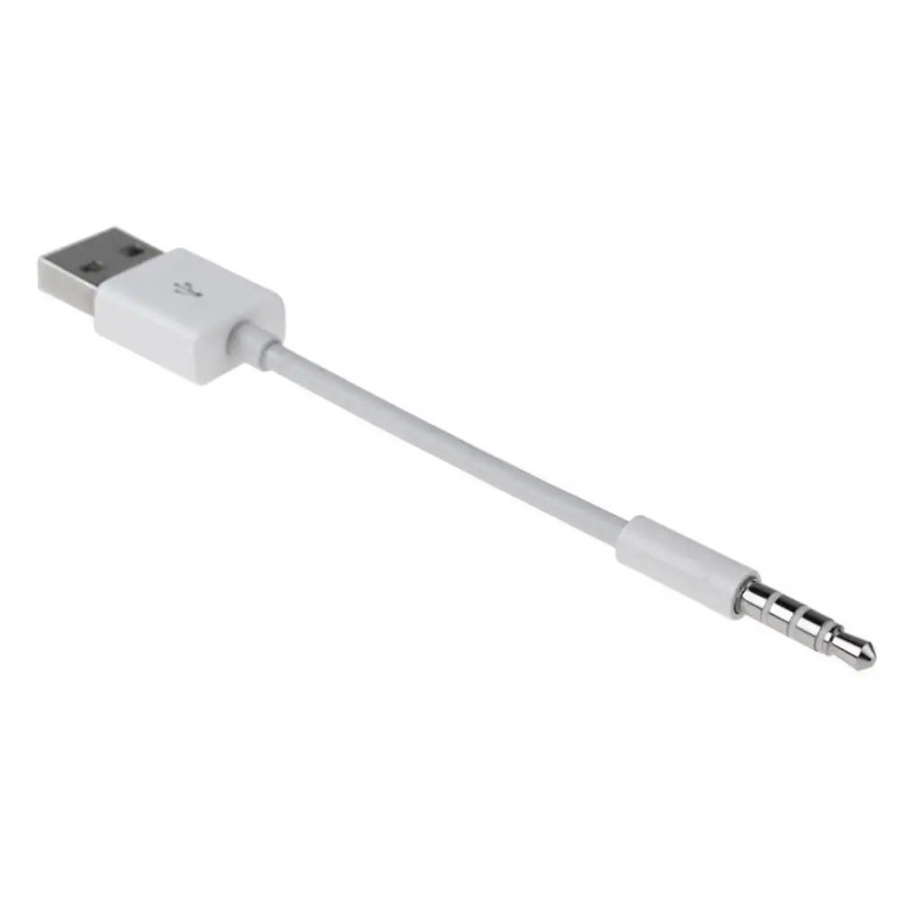 USB Charger Data SYNC Cable for Apple iPod Shuffle 3rd 4th 5th 6th 7th Gen 3.5mm
