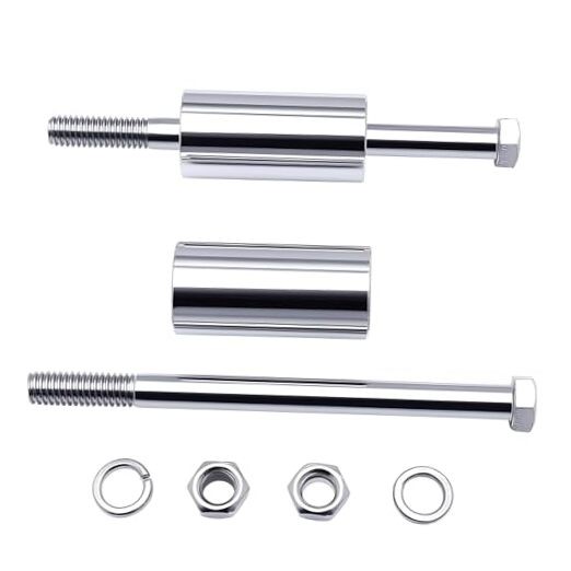 2 Inch Handlebar Riser Extensions Kit Compatible with Harley Sportster Chrome#2