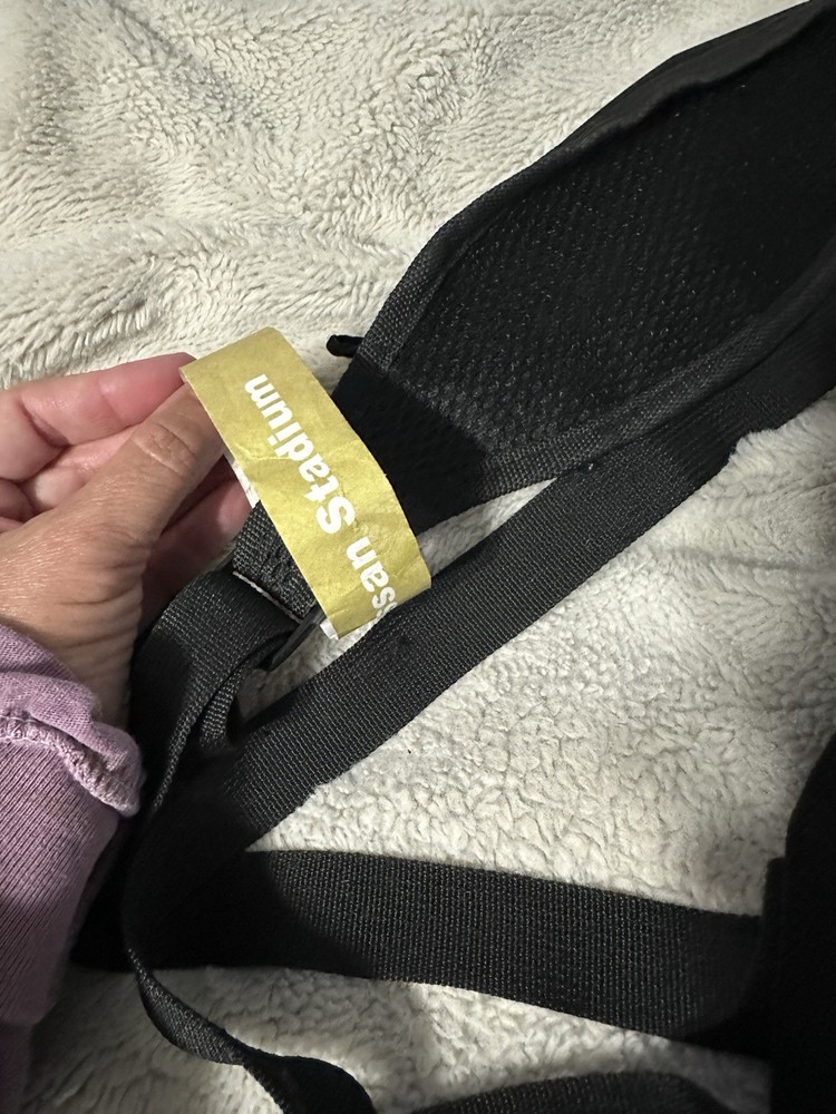 Cramer Athletic Sling Bag Backpack Black Small Travel Lightweight