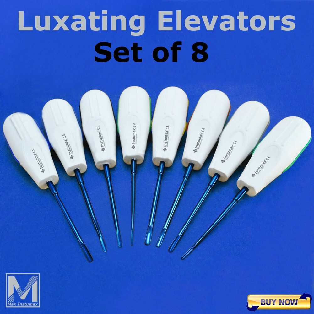 Instumax Surgical Luxation Instruments Dental Tooth Extraction Root Elevators CE