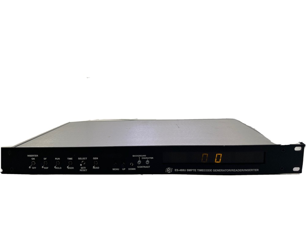 ESE ES-488U SMPTE Time Code Reader, Generator & Video Inserter Tested
