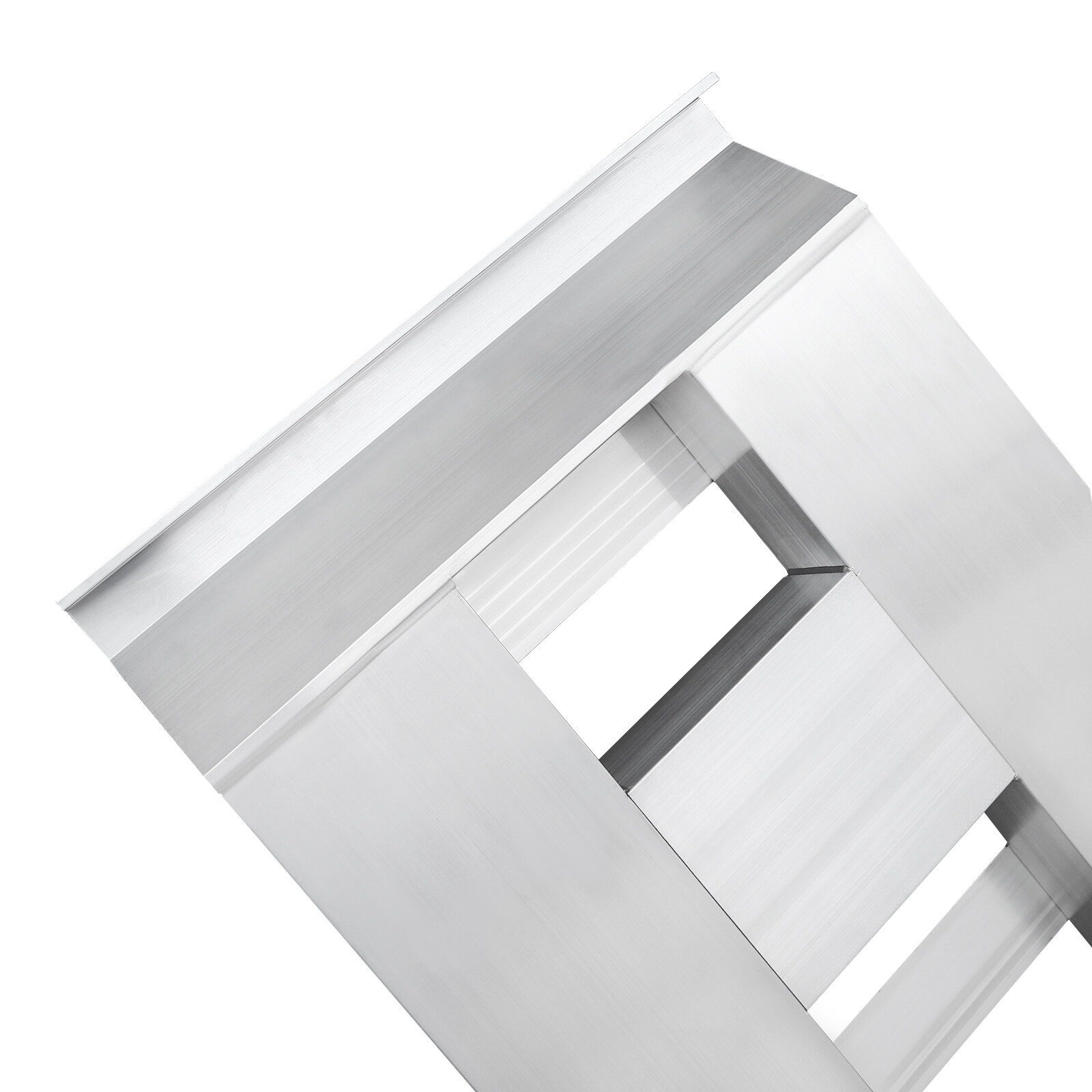 2pcs Aluminum Trailer Ramps Loading Ramps Truck Car Auto Trailer Ramps