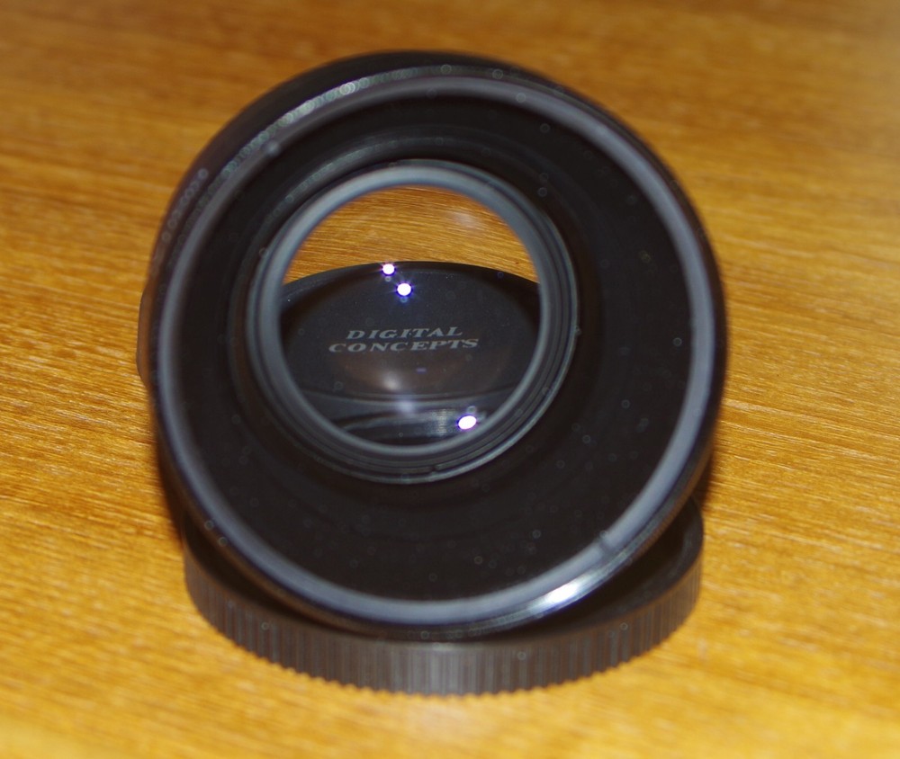 Digital Concepts HiDef. 0.5x Wide Angle/Macro Lens, fits 58mm Diam Filter thread