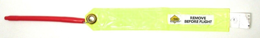 PLANE SIGHTS Remove Before Flight Streamer Pilot Tube Plug Authentic (A)