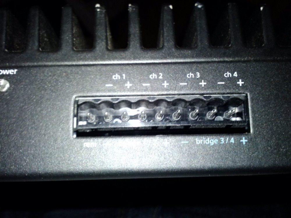 4-Pin Speaker Output Plug Connector Amp Rotel C8 C8+ Amplifier