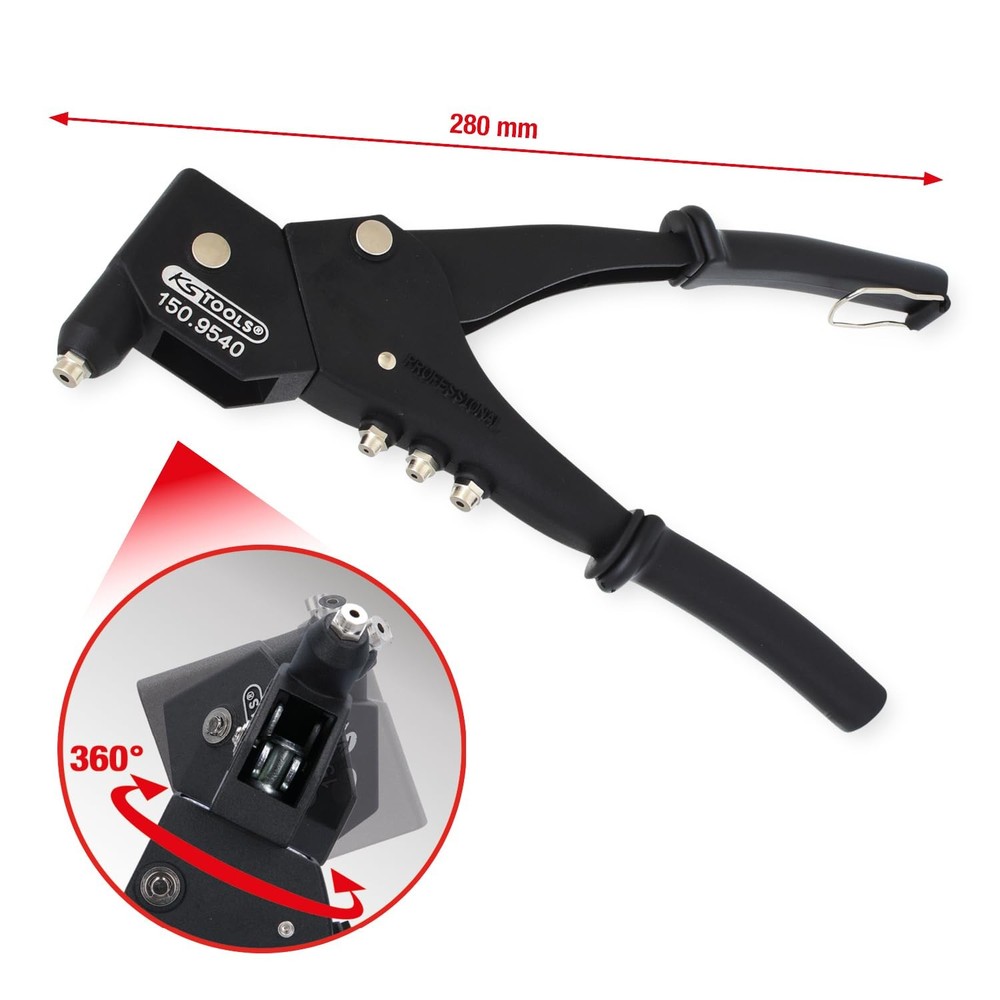 150.9540 Hand Riveter, 290mm