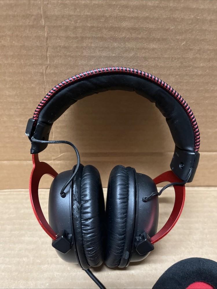 HyperX Cloud II - Gaming Headset - Black-Red **READ DESCRIPTION**