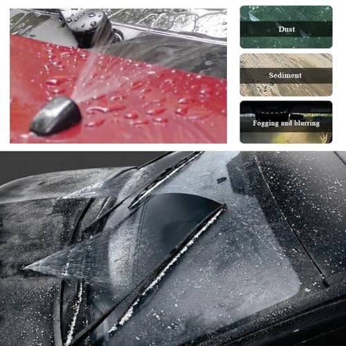2 PCS Front Windshield Washer Nozzles, Double-Hole Windscreen Washer Sprayer