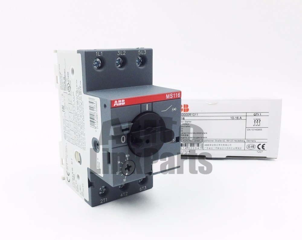 NEW ABB MS116-4 Manual Motor Starter 2.5-4A Fast delivery