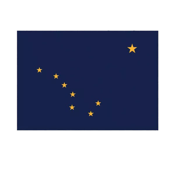 Alaska Flag Sticker Decal