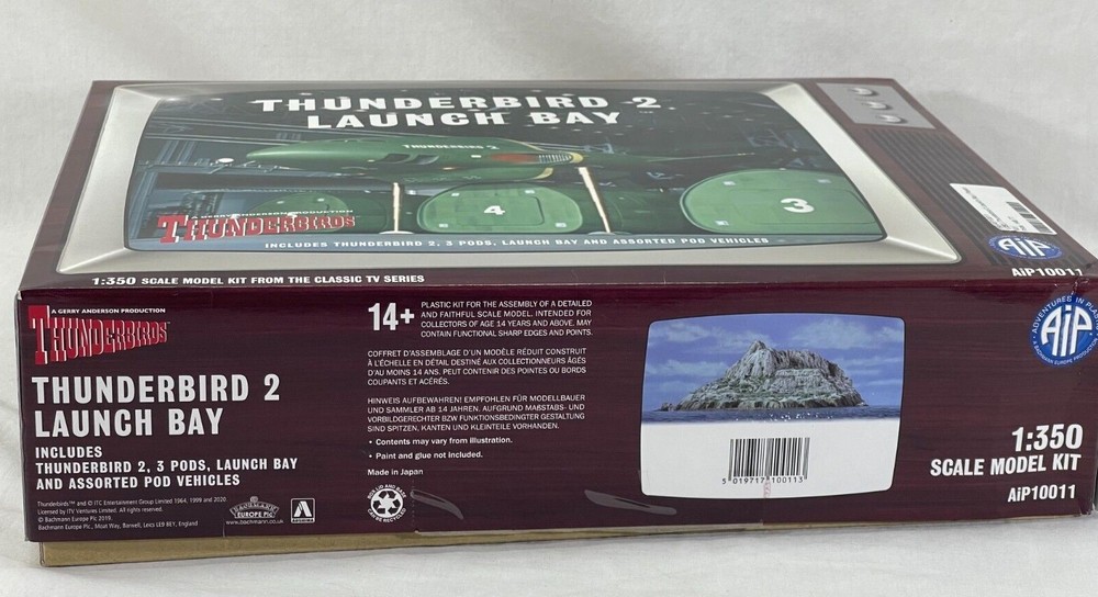 Adventures in Plastic 1/350 Scale Thunderbird #2 Launch Bay - Open Box