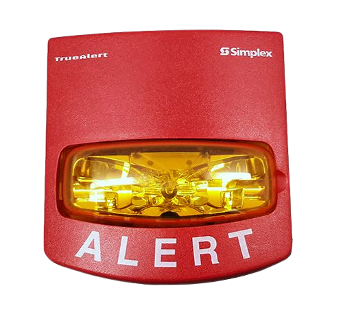 Simplex 4906-9108 - Multi Candela Strobe with Amber Lens, Wired