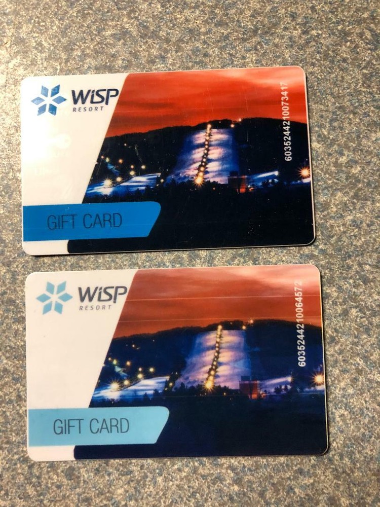 2 Ski Wisp $100 Gift Cards