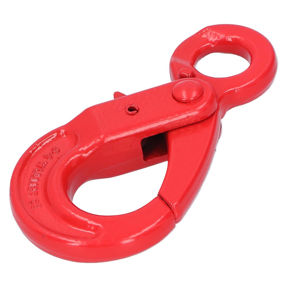 Slip Hook Safty Lock Self Locking Eye Type Safety Lifting Hooks Working Tension