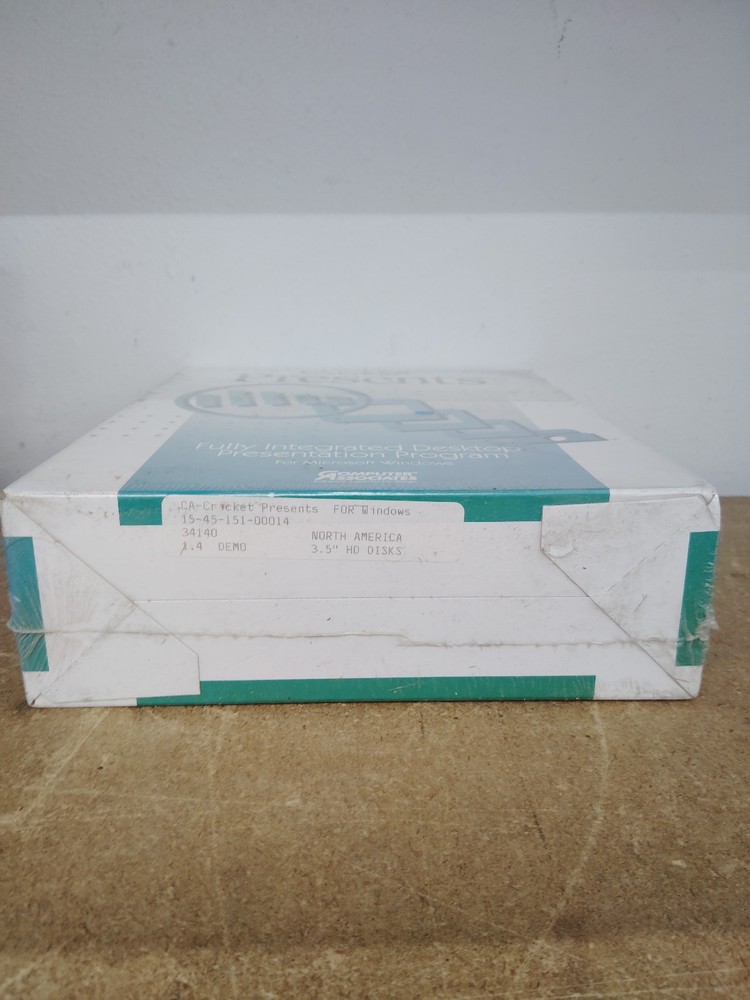 CA-CRICKET Presents Demo Pruduct Sealed