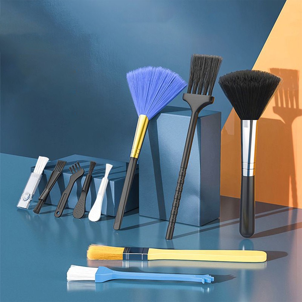 Keyboard Brush 10 Piece Computer Brush Multifunctional Remover Gadgets