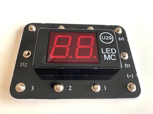 SNAP CIRCUITS Elenco LED Display & Micro-Controller (U29), Part # 6SCU29