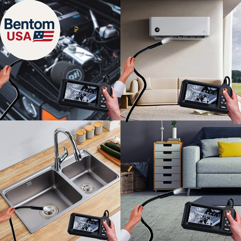 Endoscope Camera with Light, 1080P HD Borescope, IP67 Waterproof Snake Camera –